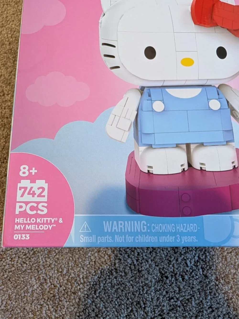 NWT BLDR Deluxe Large Buildable Character Hello Kitty & My Melody SEALED